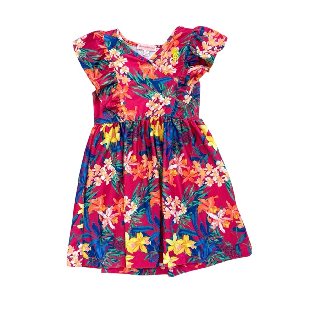 Tommy Bahama Kids Multicolor Floral Dress - 3T